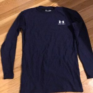 Under Armor Navy compression long sleeve coldgear